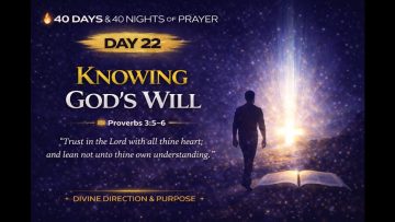 🔥 DAY 22 — WEEK 4 LAUNCHES: DIVINE DIRECTION & PURPOSE!