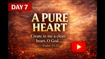 Pure Heart Over Perfect Behavior | Day 7 Psalm 51:10