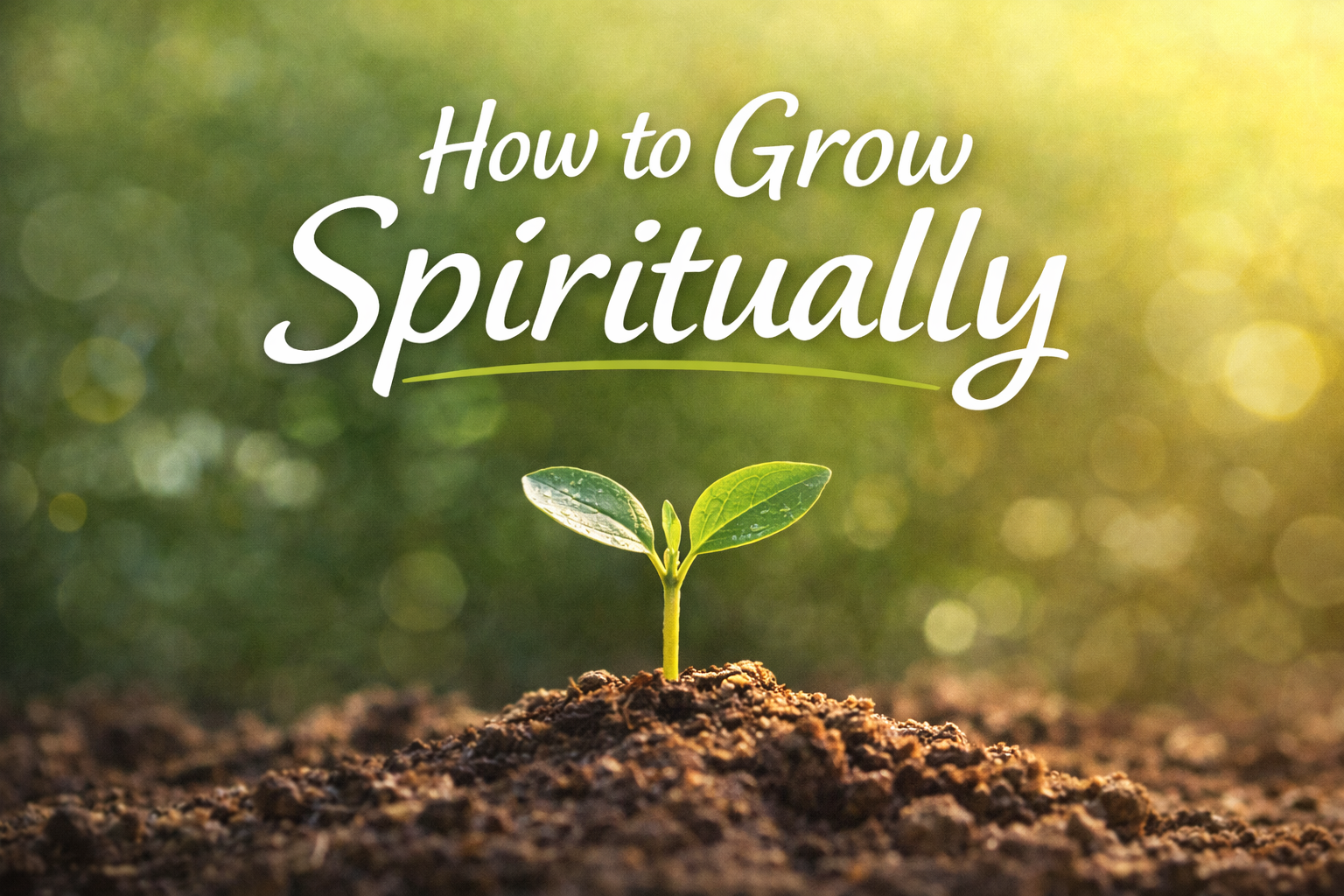 How to Grow Spiritually