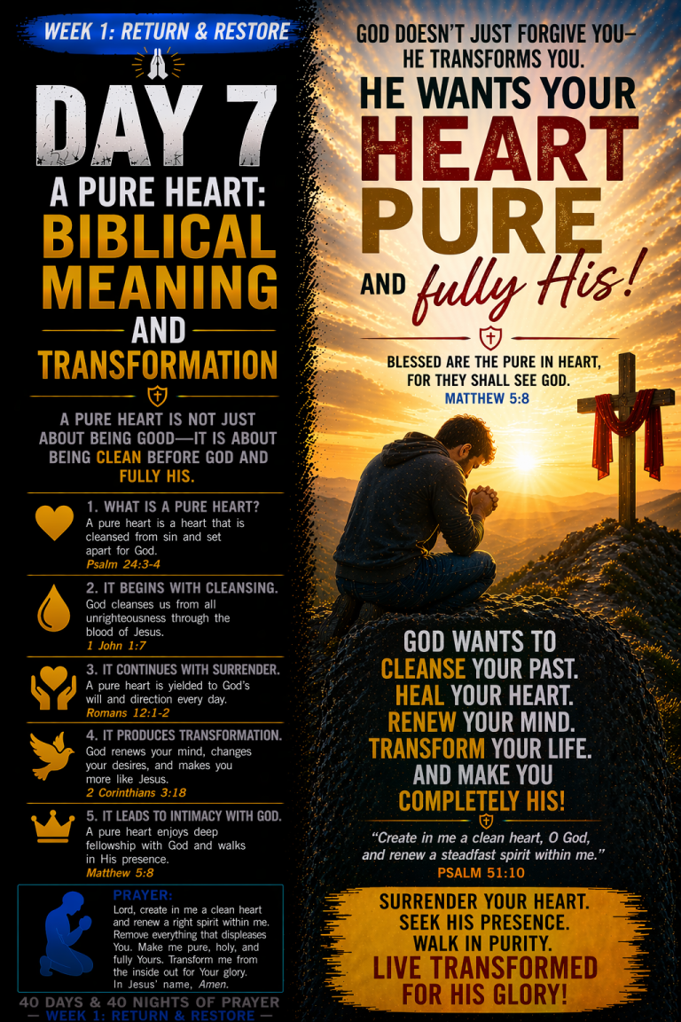 A Pure Heart Biblical Meaning and Transformation