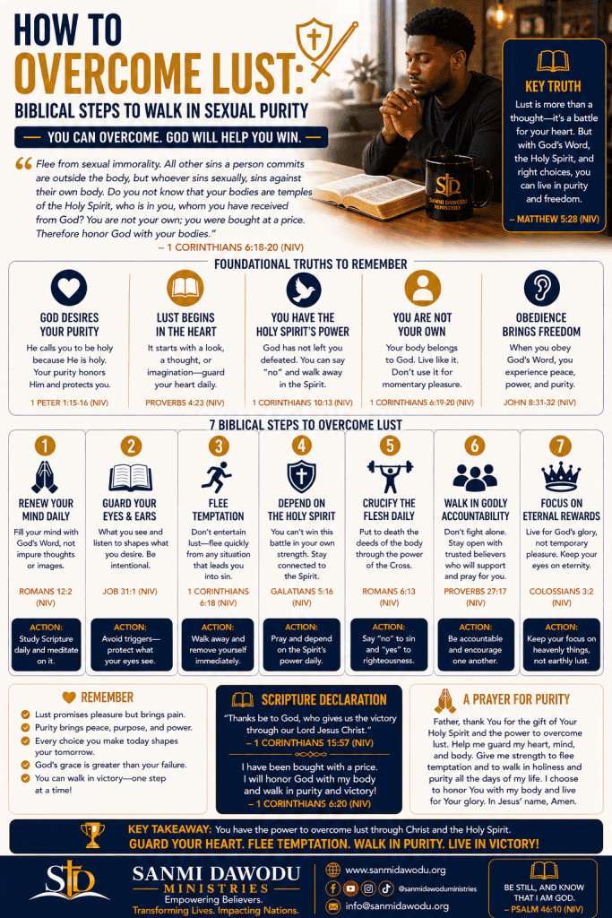How to Overcome Lust Biblical Steps to Walk in Sexual Purity