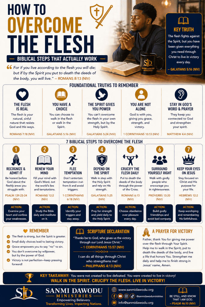 How to Overcome the Flesh Biblical Steps That Actually Work