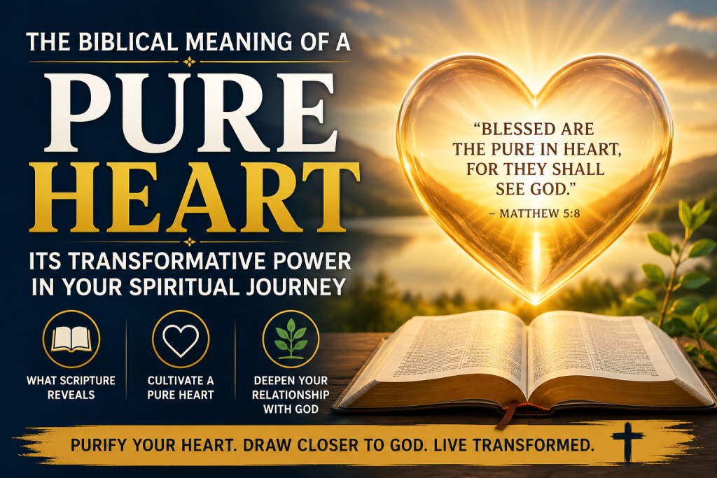 A Pure Heart A pure heart