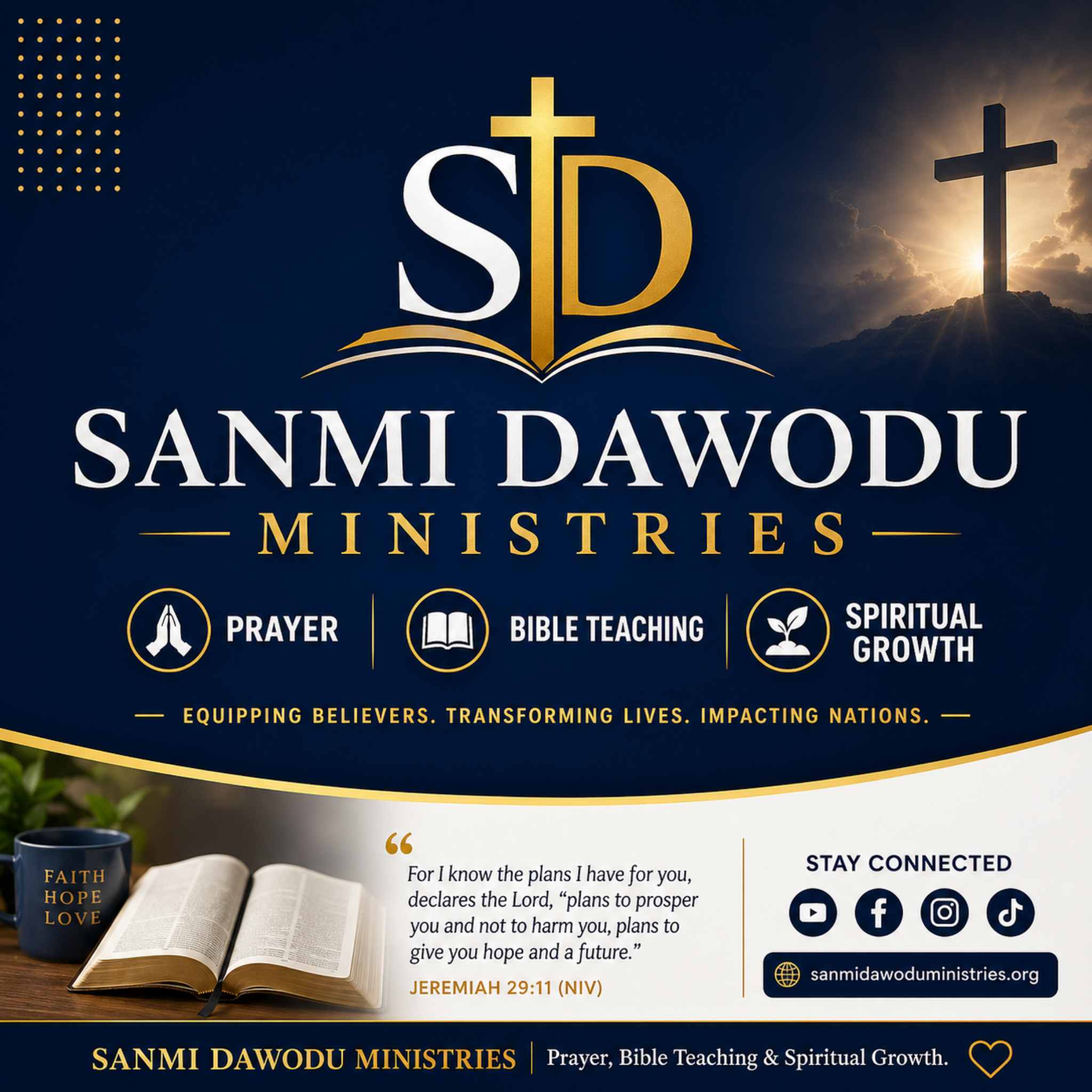 Sanmi Dawodu Ministries Logo