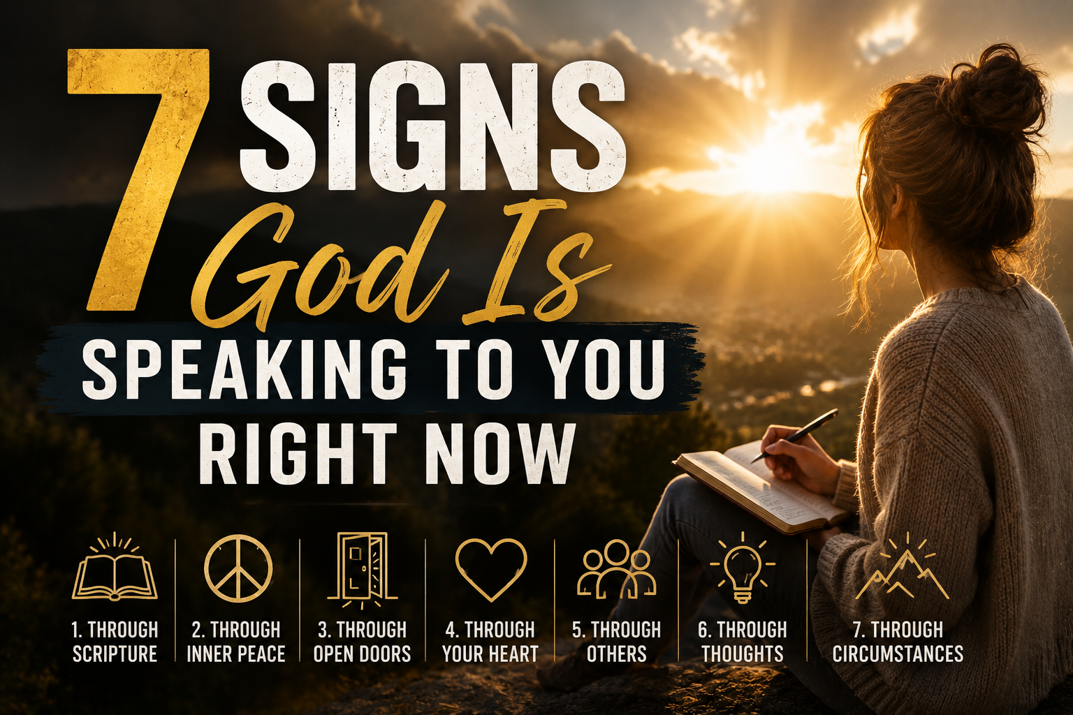 Seven Signs God Is Speaking to You Right Now