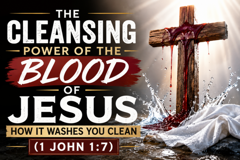 The Cleansing Power of the Blood of Jesus: How It Washes You Clean (1 John 1:7)