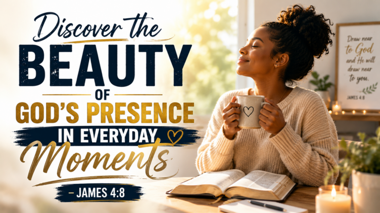 Discover the Beauty of God’s Presence in Everyday Moments – James 4:8